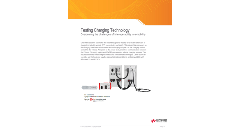 Testing Charging Technology